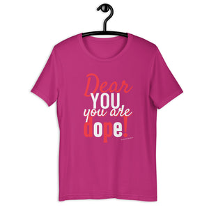 YOU ARE DOPE (Red/White) Short-Sleeve T-Shirt