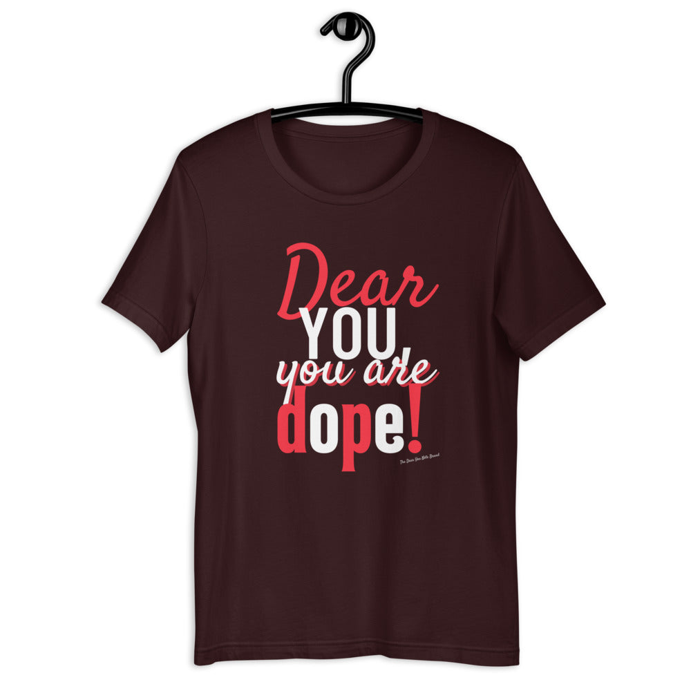 YOU ARE DOPE (Red/White) Short-Sleeve T-Shirt
